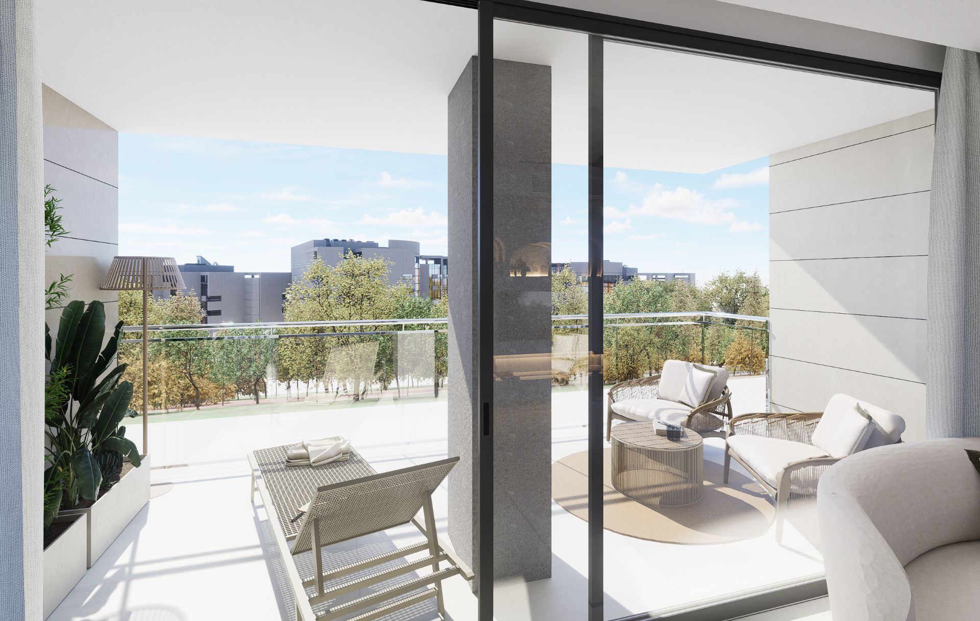Terraza Atico Chic Suite Servet